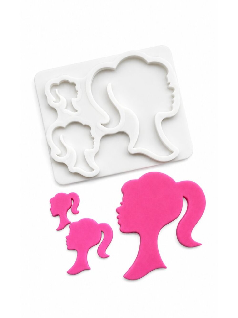 New Barbie Doll Silhouette Silicone Mold